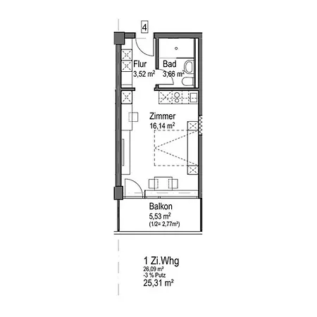 Huber Living Basic 109 Διαμέρισμα Germering